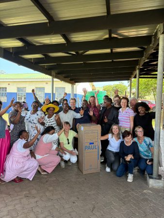 Paul at Nxinjane School